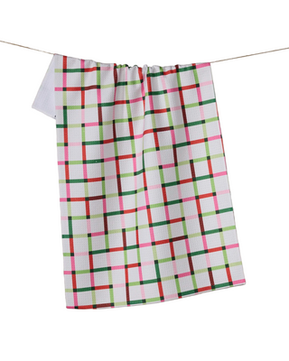 Geometry Season of Joy Tea Towel