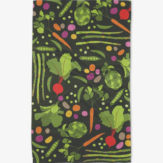 Geometry Spring Sprout Tea Towel absorbent recycled materials