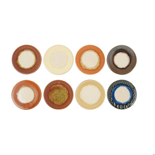Glazed Stoneware Trivet Natural Assorted