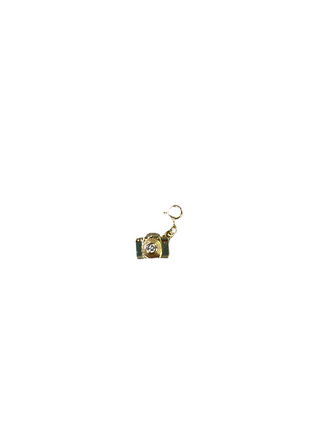Gold Camera Clip Charm
