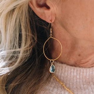 Gold Seaside Earrings