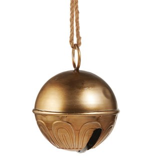 Gold Sleigh Bell 8"
