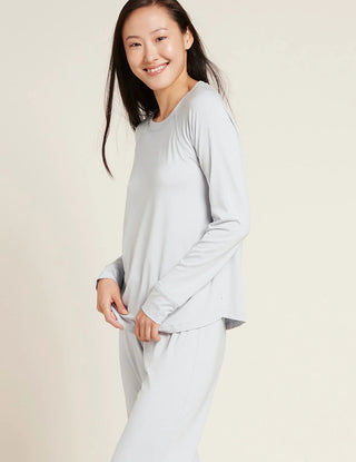 Goodnight-Raglan-Sleep-Top-Dove-Side, organic bamboo