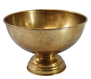 Grand Hotel Chilling Bowl bronze finish distress
