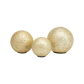 Grenada Gold Orbs Assorted hammered