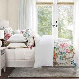 Rowan Washed Linen Bedding Set, Garden Green
