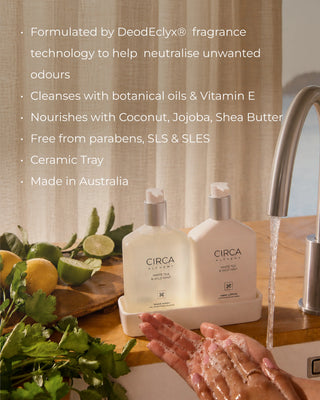 CIRCA Alchemy White Tea & Wild Mint Hand Care Duo