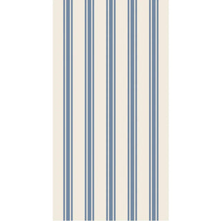 Hester & Cook Cornflower Blue Linen Stripe Guest Napkin