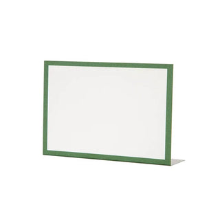 Hester & Cook Dark Green Frame Place Cards