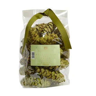 Hillhouse Naturals Balsam Fir & Cedar Potpourri in Green Pine Cones