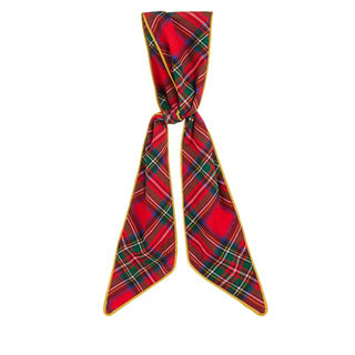 Homestead Plaid Wreath Sash 60"
