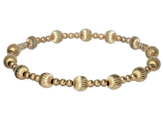 Hope 14K Gold Filled Beaded Bracelet hypoallergenic nickel free waterproof tarnish free
