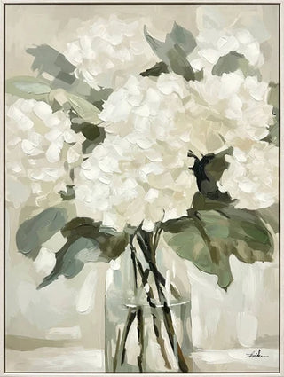 Hydrangea Bouquet Framed Artwork