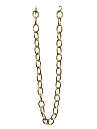 Socialite Gold Necklace Lobster Clasp