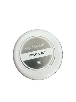 Capri Blue Volcano Signature White Mini Tin