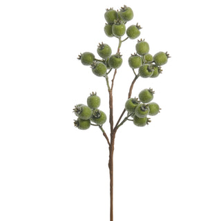 Iced Green Berry Spray 21"