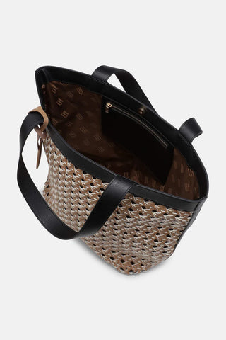 Ilse Jacobsen Shopper Tote Bag, Mocca Black