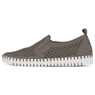 Ilse Jacobsen Tulip Shoe in Falcon sneaker flat comfortable beige gray