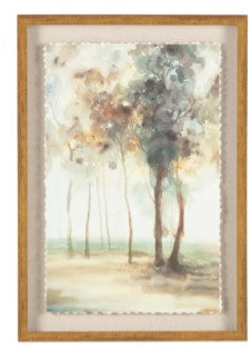 Indian Summer Print Assorted tree brown deckled