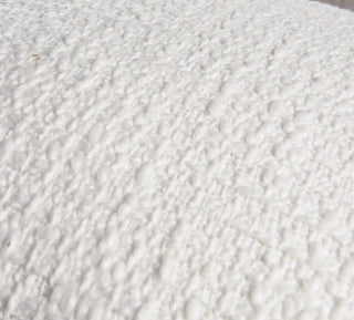 Ivory with Brown Piping Down Alternative Filled Pillow white cream texture