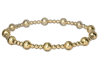 Jasmine 14K Gold Filled Beaded Bracelet hypoallergenic nickel free waterproof tarnish free