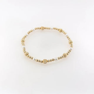 Kaia 14K Gold Filled Beaded Bracelet hypoallergenic nickel free waterproof tarnish free sensitive skin