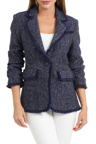 Love Token Keith Blazer in Navy