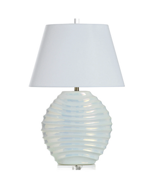 Kozen White Ceramic Table Lamp