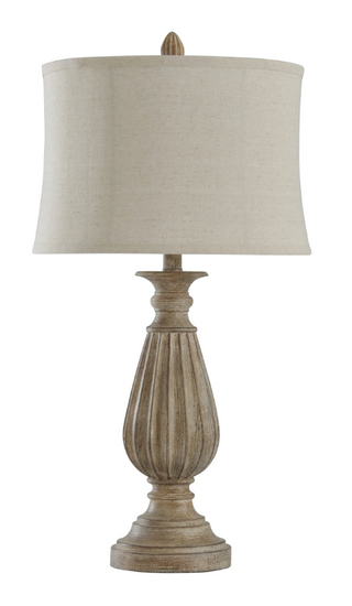 Old Khaki Table Lamp