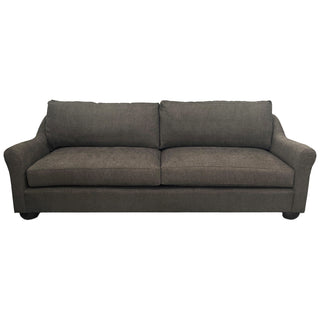 Custom Lab Sofa Standard Depth in Steel Performance Fabric