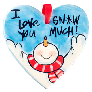 I Love You Snow Much Ornament
