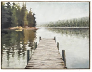 Lakeland Dock Framed Artwork