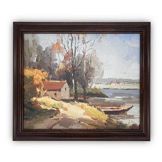 Landscape 2 Canvas on Board 16"X12"