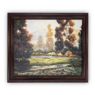 Landscape 3 Canvas on Board 16"X12"
