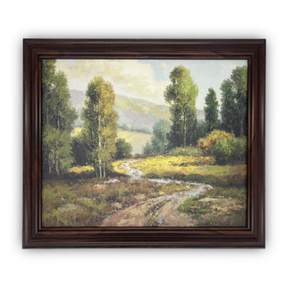Landscape 6 Canvas on Board 16"X12"