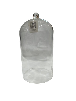 Large Glass Dome with Knob