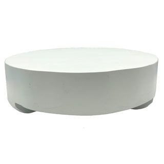 Large White Mango Wood Riser