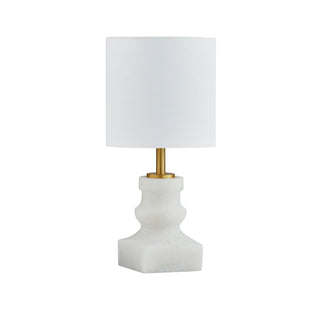 Leah Mini Lamp marble gold white