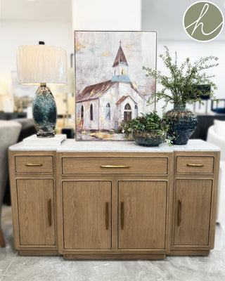 Lexington Simpatico Buffet with Marble Top