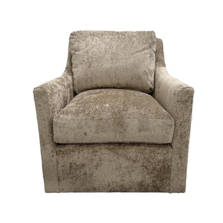Libby Langdon Teddi swivel chair in Mushroom