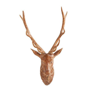 Light Brown Wall Mount Deer Bust