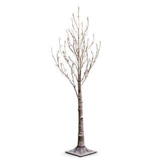 Lighted Snowy Tree Assorted large scale holiday tree