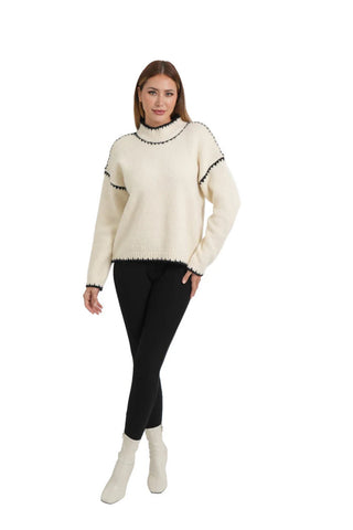 Liv Sweater in Ivory