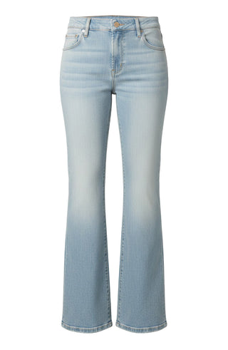 Liverpool Dakota Low Rise Loose Flare in Prairie Mist