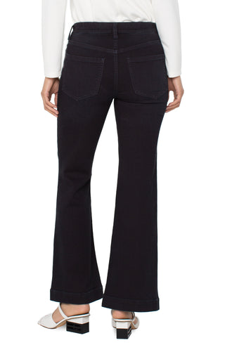 Liverpool Gia Flare with Wide Hem in Apollo