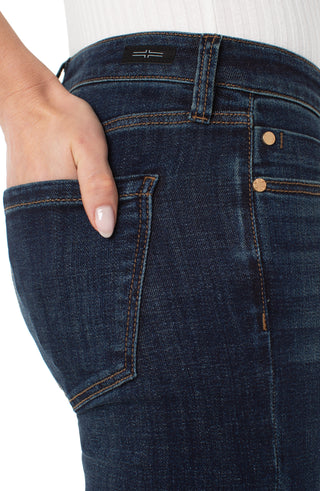 Liverpool Kennedy Straight Denim in Eastmoor 