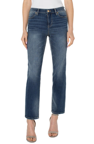 Liverpool Kennedy Straight Jeans in Oasis