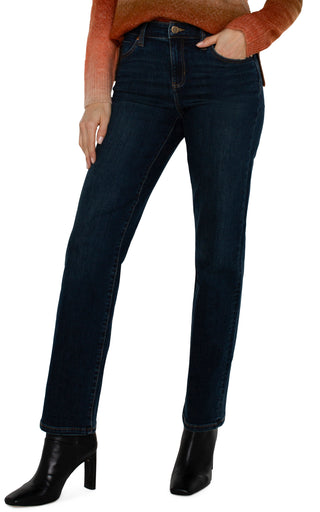 Liverpool dark straight leg denim jeans