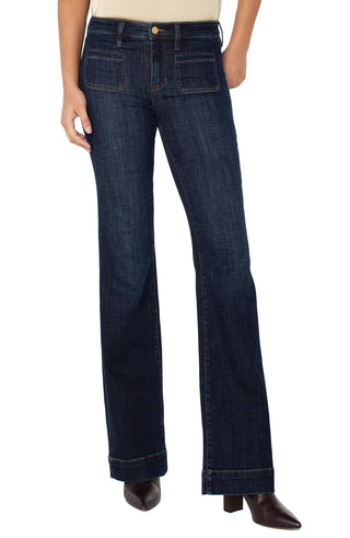Liverpool Lucy Bootcut with Vintage Pockets in Eastmoor