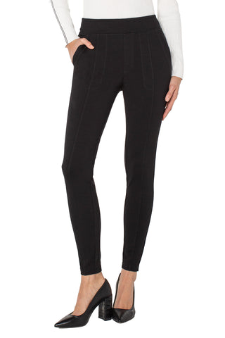 Liverpool Nikki Pullon Trouser Legging in Black